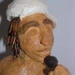 Sculpture intitulée "Rasta" par Lionel Ibanez, Œuvre d'art originale