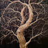 Peinture intitulée "Money Tree" par Ilia Byzov, Œuvre d'art originale, Acrylique