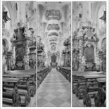 Fotografie mit dem Titel "CHURCH#2 TRIPTYCH" von Stefan Neubauer, Original-Kunstwerk, Analog Fotografie
