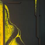 Peinture intitulée "Soleil couchant" par David Josset, Œuvre d'art originale, Acrylique