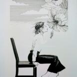 Drawing titled "*Break*" by Iracéma Lambotte (ira), Original Artwork, Marker