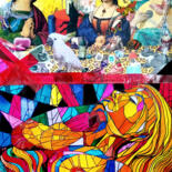 Collages titled "Contemporary Fantas…" by Irina Bast, Original Artwork, Collages