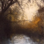 Painting titled "Hidden in the river" by Isabelle Amante, Original Artwork, Other