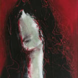 Painting titled "a Mysterious Woman" by Ish Gordon, Original Artwork, Acrylic