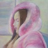 Painting titled "sleeping girl" by Irina Ishimscai Victor Golubev, Original Artwork, Oil