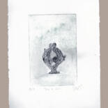 Impressões e gravuras intitulada "38*) 2/8 Dos à Dos…" por Isis Bi M, Obras de arte originais, Gravação