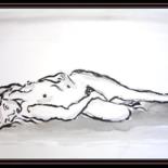 Drawing titled "nus. 17 sur papier…" by Jacques Depoorter, Original Artwork