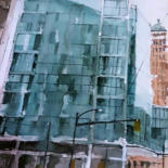 Painting titled "vancouver-3.jpg" by Jacques Villares, Original Artwork, Watercolor