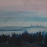 Pintura intitulada "Brouillard / Névoa I" por Jaime-Axel Ruiz, Obras de arte originais, Acrílico