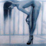 Painting titled "I Want to Be Pure" by Jarmo Korhonen, Original Artwork, Acrylic Mounted on Wood Stretcher frame