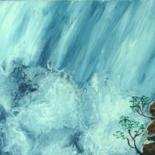 Pittura intitolato "La chute" da Jacques Copp, Opera d'arte originale