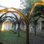 Photography titled "ARCHES DE L’ABBAYE…" by Le Livreur De Chats, Original Artwork