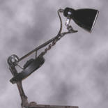 Design intitulée "Lampe FÉRODO" par Jean-Luc Lacroix (JL LACROIX), Œuvre d'art originale, Luminaire