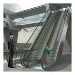 Digitale Kunst mit dem Titel "Escalators" von Jean-Marie Gitard (Mr STRANGE), Original-Kunstwerk, Digitale Collage