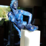 Sculpture intitulée "Phosphoros" par Jean Pierre Picheny, Œuvre d'art originale, Résine
