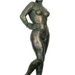 Escultura titulada "Katie debout" por Jean Pierre Picheny, Obra de arte original, Yeso
