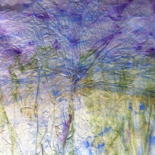 Peinture intitulée "LIGNES de VIE" par Jeannette Allary, Œuvre d'art originale, Aquarelle