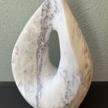 Sculpture titled "Harmonic Arc" by Jeff Rosenfeld, Original Artwork, Stone