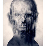 Arts numériques intitulée "Portrait sans titre" par Jérôme Oudot "Trëz", Œuvre d'art originale, Photo montage