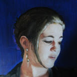 Painting titled "Natalie" by Jim Fischer, Original Artwork, Oil