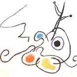 Printmaking titled "Ubu aux Baléares" by Joan Miró, Original Artwork, Lithography
