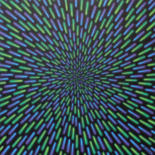 Peinture intitulée "Particule verte et…" par Jonathan Pradillon, Œuvre d'art originale, Acrylique Monté sur Carton