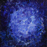 Peinture intitulée "Bleu profond" par Jonathan Pradillon, Œuvre d'art originale, Acrylique