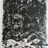 Incisioni, stampe intitolato "The BLACK FOREST" da Joseph Urie, Opera d'arte originale, Monotipo