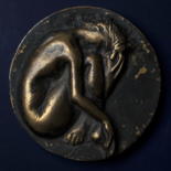 Sculpture titled "given-bronze medal" by Biro, Original Artwork