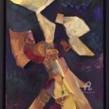 Peinture intitulée "Liens autochtones/N…" par Judydcreates, Œuvre d'art originale, Acrylique