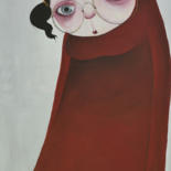 Malerei mit dem Titel "Les grandes lunettes" von Julie M, Original-Kunstwerk, Acryl Auf Keilrahmen aus Holz montiert