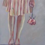 Painting titled "L'équilibriste" by K-Let, Original Artwork