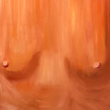 Картина под названием "Терракотовая женщина" - Ксения Шер/Kseniya Scher, Подлинное произведение искусства, Масло Установлен…