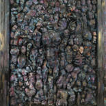 Sculpture intitulée "PAISIBLE CHAOS" par Kalopsyana, Œuvre d'art originale, Argile