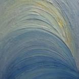 Malerei mit dem Titel "Untitled Waves" von Karin Amtmann (K. Amtmann), Original-Kunstwerk, Acryl