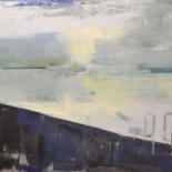Pittura intitolato "Seascape 14" da Kariko Ono, Opera d'arte originale, Olio