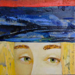 Painting titled "Tiny-1" by Kate Kulish, Original Artwork, Oil