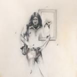 Drawing titled "Connected" by Kenneth Redmayne, Original Artwork, Pencil