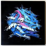 Painting titled "Kesa graffiti stree…" by Kesa Graffiti, Original Artwork, Acrylic