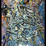 Malerei mit dem Titel "Colors" von Kesa Graffiti, Original-Kunstwerk, Acryl