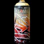 Sculpture titled "Red" by Kesa Graffiti, Original Artwork, Acrylic