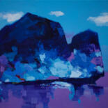 Malarstwo zatytułowany „Blue Day No.02” autorstwa Khanh The Bui, Oryginalna praca, Akryl