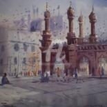 Painting titled "Hyderabad06" by Kishore Singh, Original Artwork