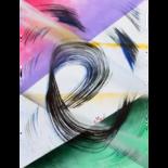 Картина под названием "Ё моё - abstract ar…" - Alexandra Knabengof, Подлинное произведение искусства, Акрил