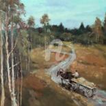 Painting titled "Autumn evening in R…" by Mark Kremer, Original Artwork