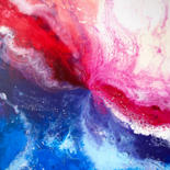 Peinture intitulée ""The colours of spa…" par Anastasiya Krokhmal ( Art Kroha), Œuvre d'art originale, Acrylique Monté sur C…