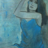 Картина под названием "Morning" - Ксения Берестова, Подлинное произведение искусства, Масло Установлен на Деревянная рама дл…