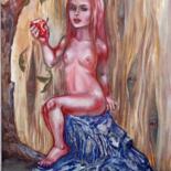Malerei mit dem Titel "original sin" von Kseniya Lia, Original-Kunstwerk, Öl