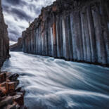 Фотография под названием "Studlagil canyon, I…" - Martin Kucera, Подлинное произведение искусства, Цифровая фотография