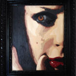 Painting titled "kiara.jpg" by Lady Caviar, Original Artwork, Acrylic
